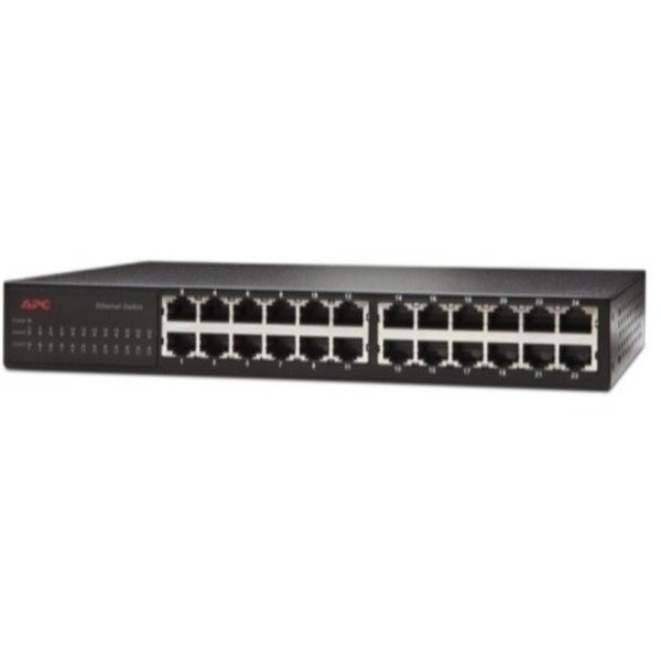 Apc Switch - Rack-Mountable - 1 U - 24 X Ethernet 10Base-T, Ethernet AP9224110